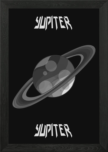 Planets yupiter giant framed - yupiter,
